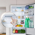 Teknix FFPH186W - White 60/40 Split Fridge Freezer - 304L Capacity - E Rated