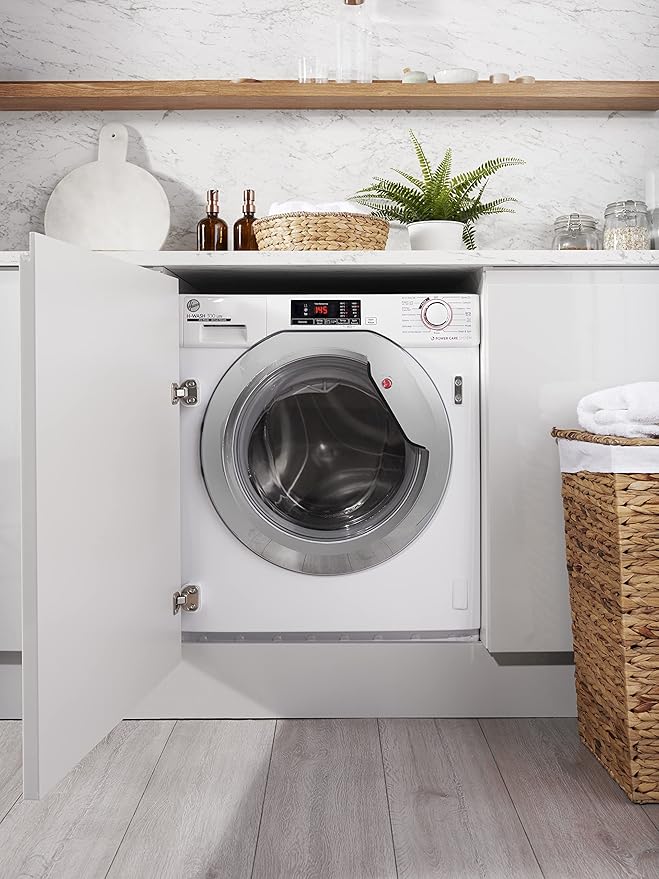 Hoover HBWS49D1ACE-80 - White 9KG Washing Machine - 1400 RPM - C energy