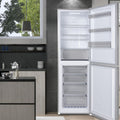 Teknix FF1860S/E - Silver Freestanding 50/50 Frost Free Fridge Freezer - E energy