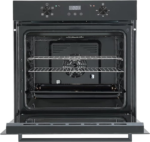 Teknix  BITK264ESB - Black Single Oven - 70L Capacity - A Energy Rating