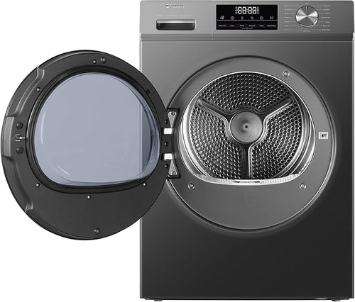 Teknix TK3HP10XS - Silver 10KG Heat Pump Tumble Dryer - E Energy Rating