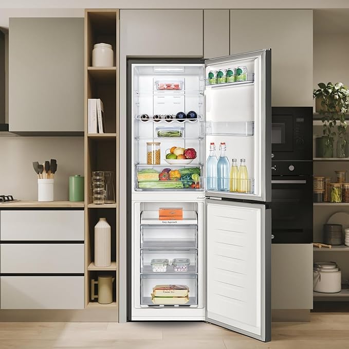 Teknix FFPH1825PB 256L Fridge Freezer - Total No Frost - E energy
