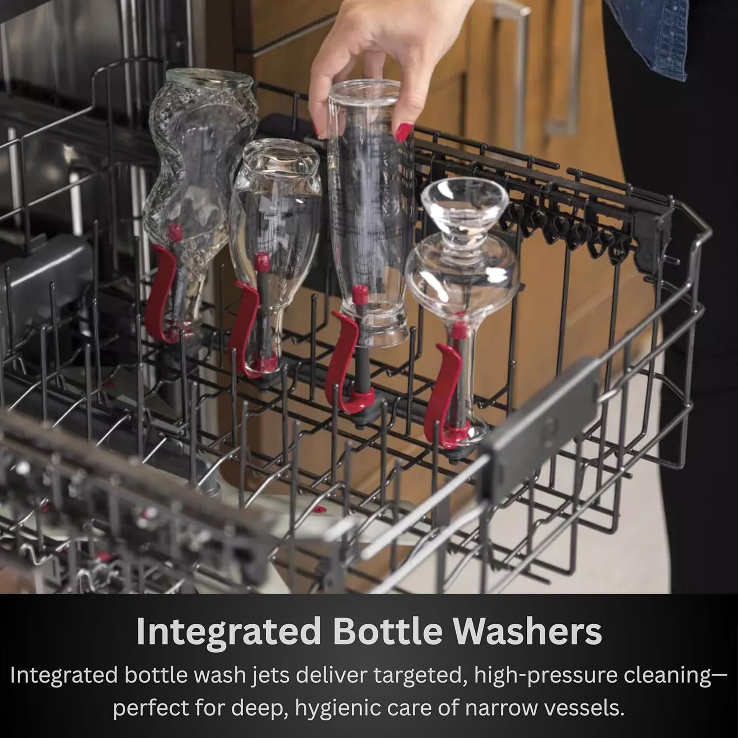 Teknix TX3BD608 - Black Full Size Dishwasher - 15 Place Settings
