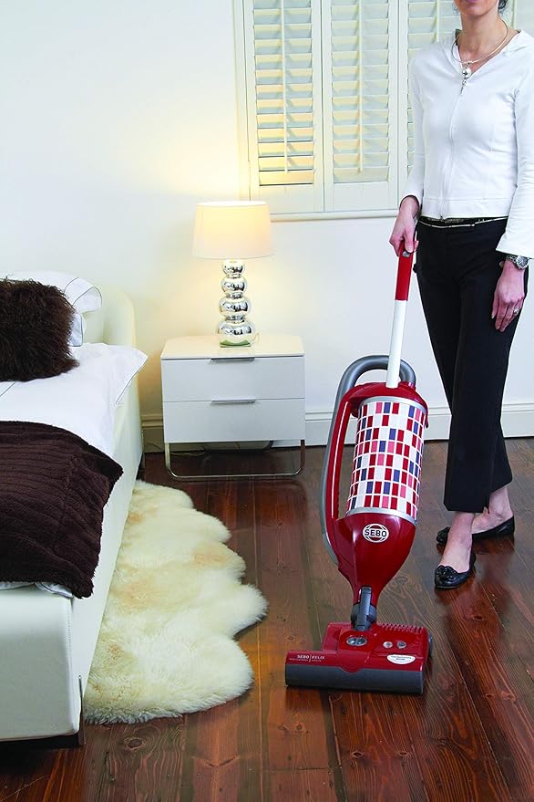 SEBO Felix Rosso ePower - Red Vacuum Cleaner - 3.5L Capacity
