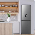 Teknix FFH1825WS/E - Silver Fridge Freezer - 256L Total Capacity - E Energy Rating