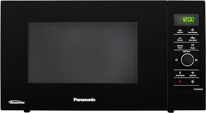 Panasonic NNSD25HBBPQ - Black Freestanding Microwave