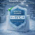Teknix CH297 - White 300L Chest Freezer - Garage Safe - Digital Temperature Control - E Energy Rating