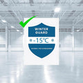 Teknix UC55F5W - White Undercounter Manual Defrost Freezer - Garage Safe - F energy- Display