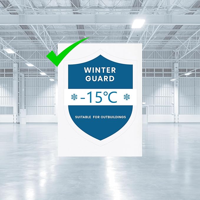 Teknix UC55F5W - White Undercounter Manual Defrost Freezer - Garage Safe - F energy- Display