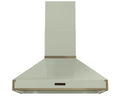 Rangemaster RPREHD90PMNT/AB1 90cm Prestige Cooker Hood - Mint with Antique Brass Trim