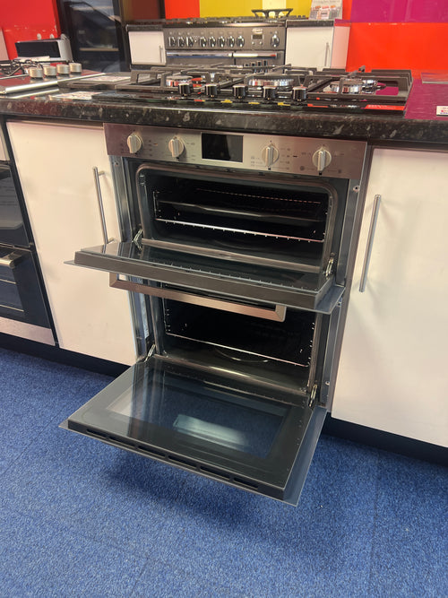 Smeg DUSF400S - Stainless steel Built under Electric Double Oven - A/B energy - Ex Display