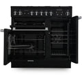 Rangemaster PROP90ECSS/C - Stainless Steel/Chrome Professional Plus 90cm Ceramic Range Cooker - 140L Capacity - A Energy Rating