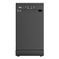 SIA SFSD459BL - Black 45cm Dishwasher - 9 Place Settings - E Energy Rating