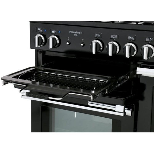 Rangemaster Professional Plus PROP110DFFSS/C - Stainless Steel Dual Fuel Range Cooker - 110cm - A Rated