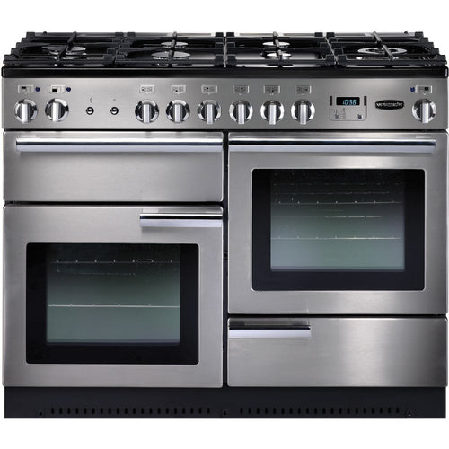 Rangemaster Professional Plus PROP110DFFSS/C - Stainless Steel Dual Fuel Range Cooker - 110cm - A Rated