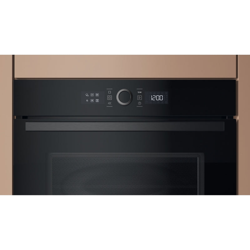 Hotpoint HMW47DHMBUK - Black Built-In Microwave with Grill - 40L - 900W