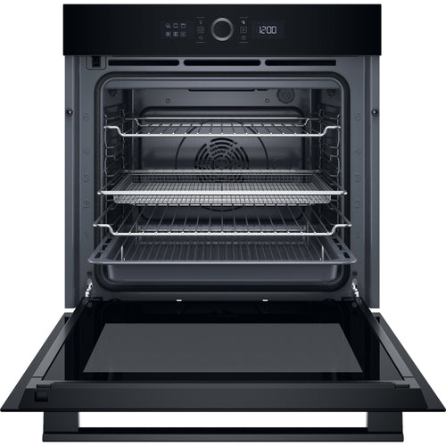 Hotpoint HOI4S8PM0BUK - Black Single Oven - 73L Built-In - A+ Energy