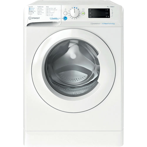 Indesit BWE 91496X WV UK - White 9KG Washing Machine - 1400 RPM - A energy