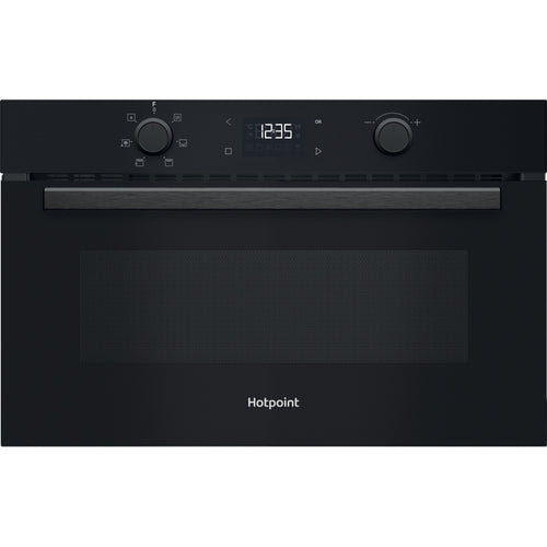 Hotpoint HPD 254CR BUK - Black Built-In Microwave with Grill - 31L - 1000W