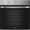 Indesit IO 232H X UK - Stainless Steel Single Oven - 71L - A Energy