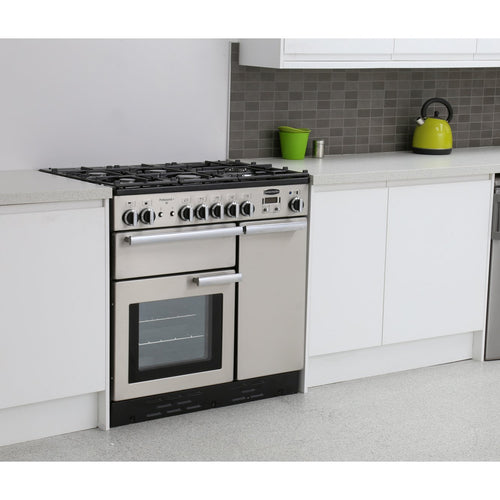 Rangemaster Professional Plus PROP90NGFSS/C - Stainless Steel/Chrome Gas Range Cooker - 90cm - A Rated