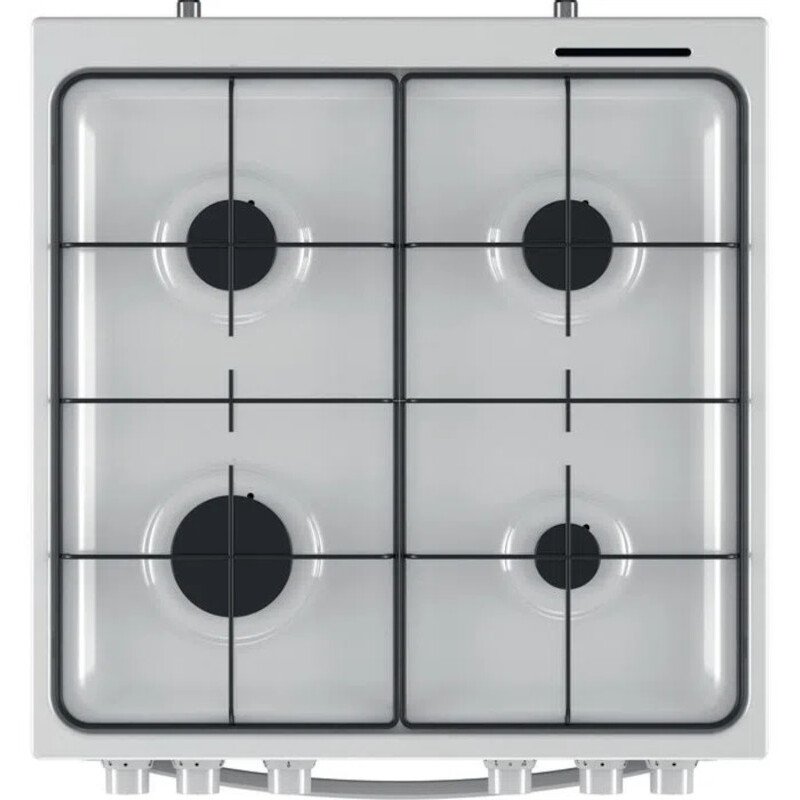 Indesit IS67G1PMW/UK - White 60cm Freestanding Gas Cooker - Easy Clean - A+ Energy Rating