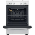 Indesit IS67G1PMW/UK - White 60cm Freestanding Gas Cooker - Easy Clean - A+ Energy Rating