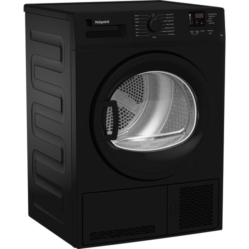 Hotpoint C HD C82 BBGD UK - Black 8KG Tumble Dryer - 1200 RPM - B Energy Rating