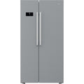 Hotpoint HPG2 6592 XP4UKWR - Silver American Fridge Freezer - 593L - E Energy Rating