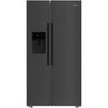 Hotpoint HPG2 6574W XBR5UK - Stainless Steel American Fridge Freezer - 571L - D Energy