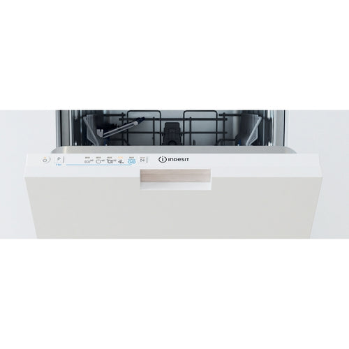 Indesit IN2ID10CS80UK - White Slimline Dishwasher - 10 Place Settings - D Energy
