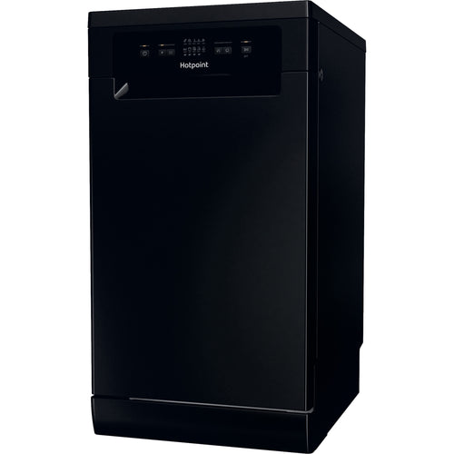 Hotpoint HP2FE10CS90BUK - Black 10 Place Setting Slimline Dishwasher - E Energy Rating