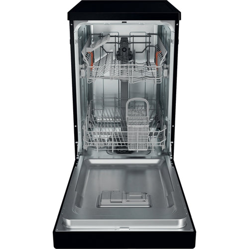 Hotpoint HP2FE10CS90BUK - Black 10 Place Setting Slimline Dishwasher - E Energy Rating