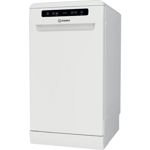 Indesit IN2FD10CS70WUK - White Slimline Dishwasher - 10 Place Settings - D Energy