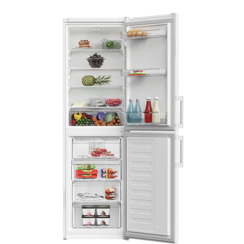 Indesit IKNH 1261 W4UK - White Fridge Freezer - 270L No Frost - E Energy