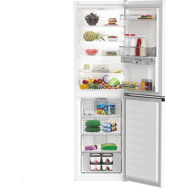 Hotpoint HPKH 1261W W4UK - White Fridge Freezer - 268L Capacity - No Frost - E Energy Rating