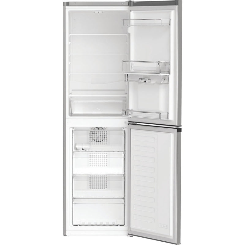 Hotpoint HPKH 1261W S4UK - Silver Fridge Freezer - 268L Capacity - No Frost - E Energy Rating