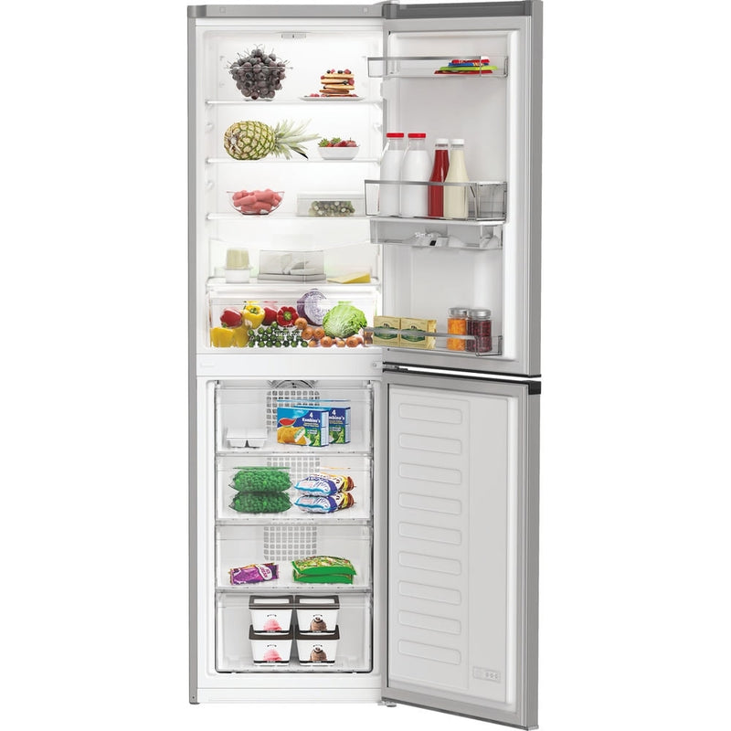 Hotpoint HPKH 1261W S4UK - Silver Fridge Freezer - 268L Capacity - No Frost - E Energy Rating