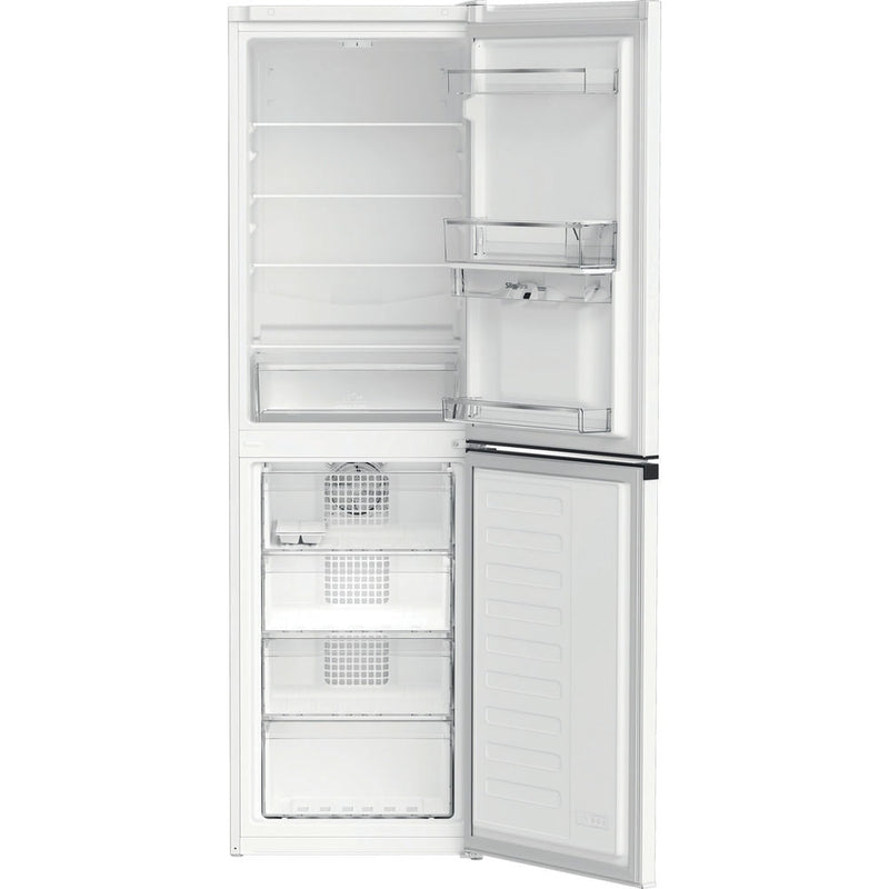 Hotpoint HPKH 1261W XBR4UK - Black 50/50 Fridge Freezer - 268L Total Capacity - E energy rating