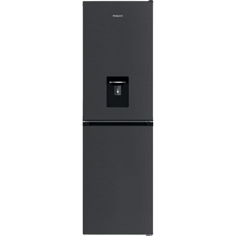 Hotpoint HPKH 1261W XBR4UK - Black 50/50 Fridge Freezer - 268L Total Capacity - E energy rating