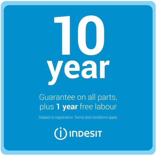 Indesit INKS 1361 S4UK - Silver Fridge Freezer - 343L Low Frost - E Rated