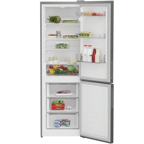 Indesit INKS 1361 S4UK - Silver Fridge Freezer - 343L Low Frost - E Rated