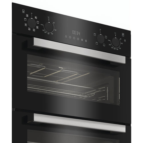 Hotpoint DIH 82G1A B - Black Built-In Double Oven - 109L Total Capacity - A Energy Rated