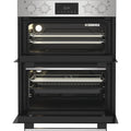 Hotpoint DUH 10D IX - Stainless Steel Double Oven - 86L Total Capacity - A Energy Rated