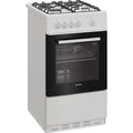 Indesit I5G1KMW - White Gas Cooker - 55L Single Oven - A Rated