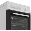 Indesit I5G1KMW - White Gas Cooker - 55L Single Oven - A Rated