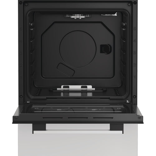 Indesit I5G1KMW - White Gas Cooker - 55L Single Oven - A Rated