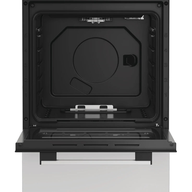 Indesit I5G1KMW - White Gas Cooker - 55L Single Oven - A Rated