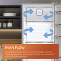 Hotpoint HPK2 6493 XP5UK V - Inox Fridge Freezer - 490L - Dual No Frost