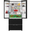 Hotpoint HPG2 6513 XK5E - Black American Fridge Freezer - 615L - D Energy